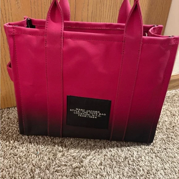 Marc Jacobs Fuchsia and Black Tote - Picture 2 of 15